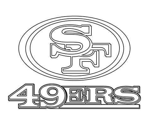 49ers Printable Coloring Pages